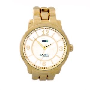 La Mer : Oversized Tuscany Gold Watch